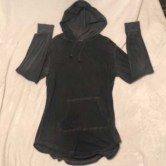 Shout house faded black long sleeve hoodie - Picture 1 of 3